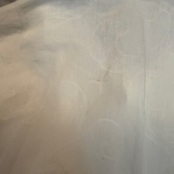 Robert Graham White Mens Embroidered Blue Flip Cuff Button Up Long Sleeve Shirt - Picture 9 of 11